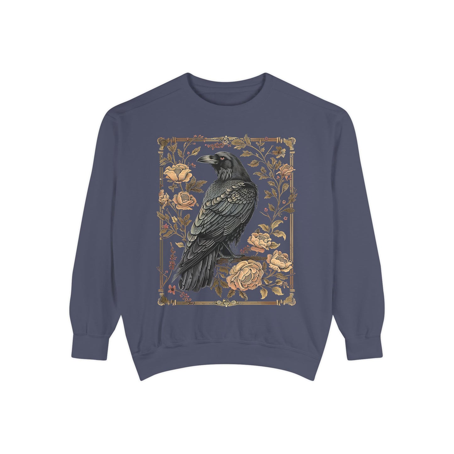 Gothic Raven Long Sleeve Shirt