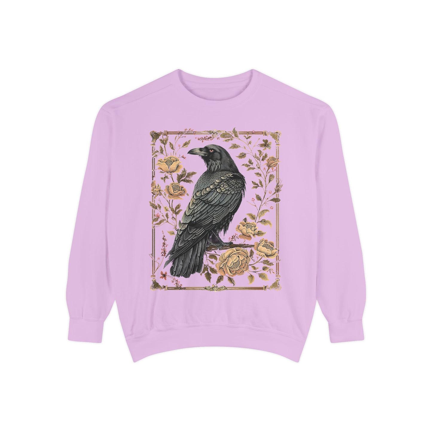 Gothic Raven Long Sleeve Shirt