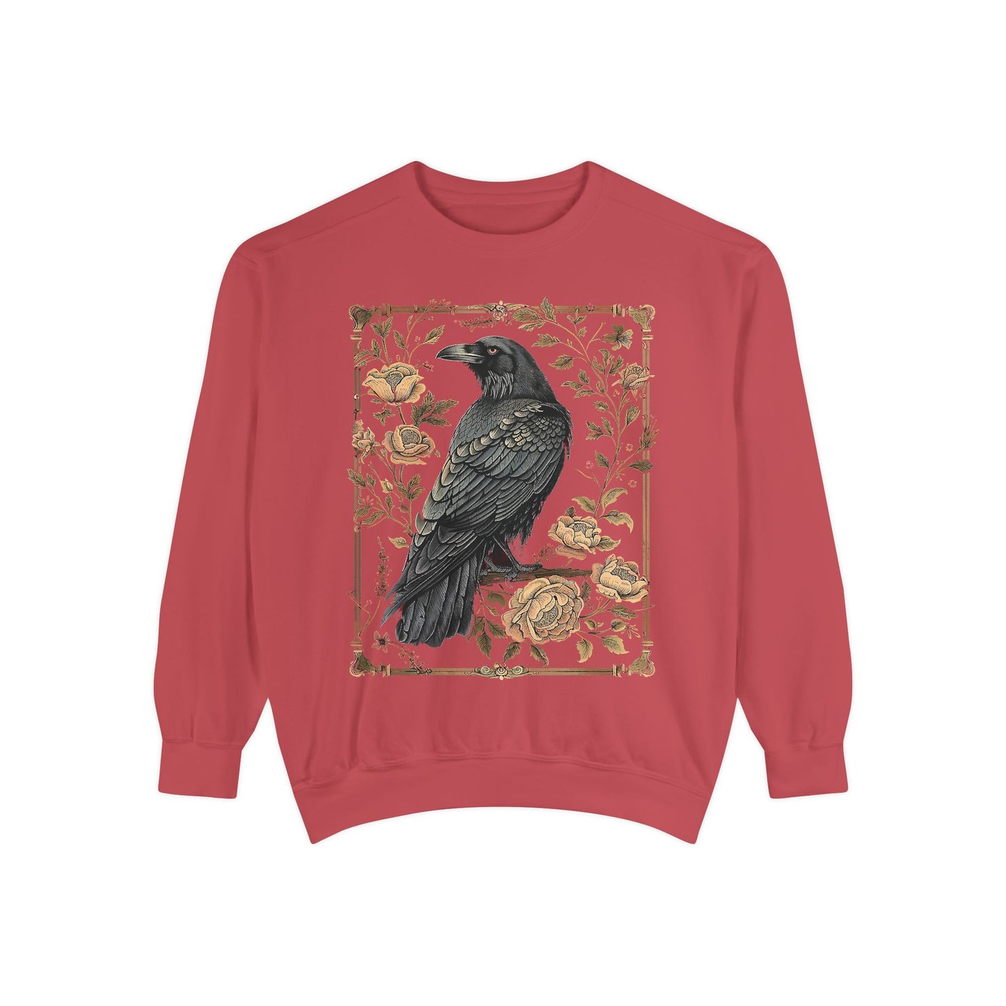 Gothic Raven Long Sleeve Shirt