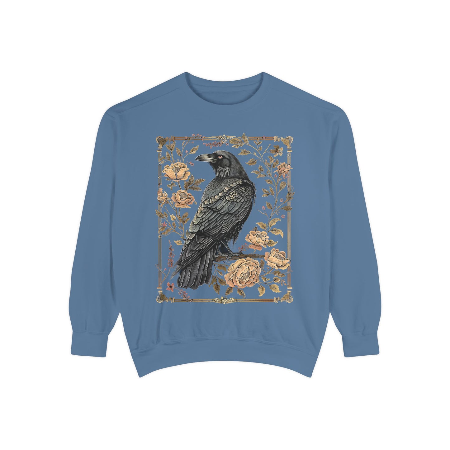 Gothic Raven Long Sleeve Shirt