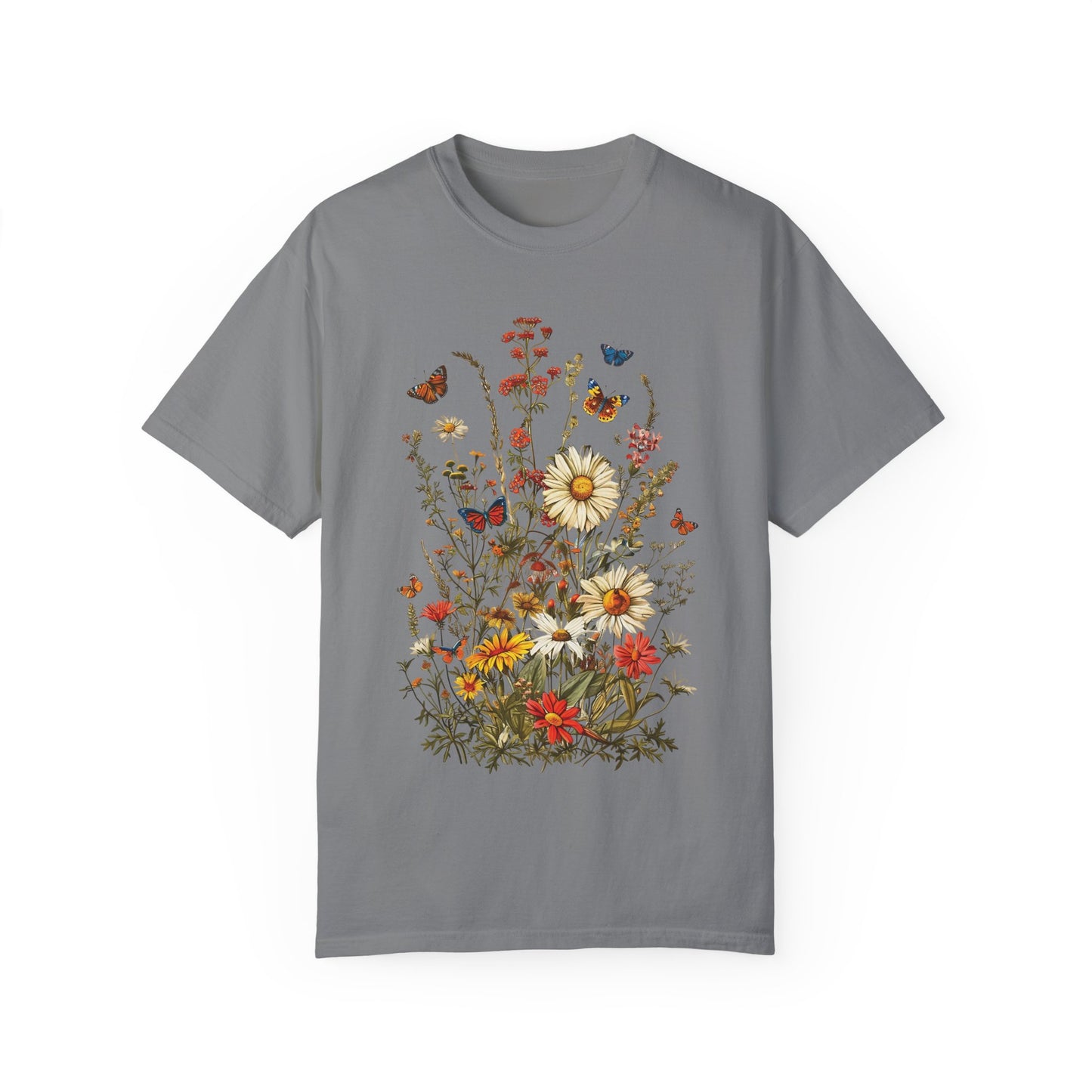 Wildflowers Butterflies Shirt