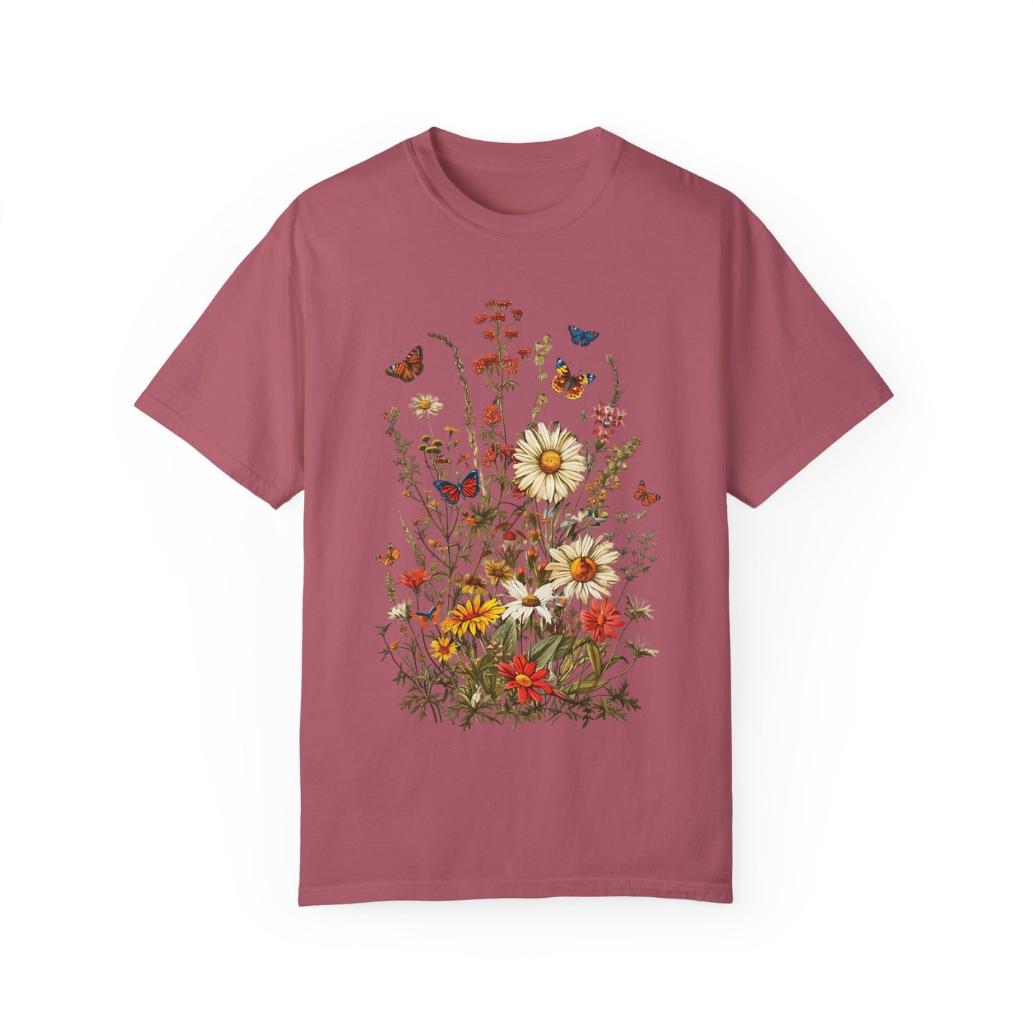 Wildflowers Butterflies Shirt