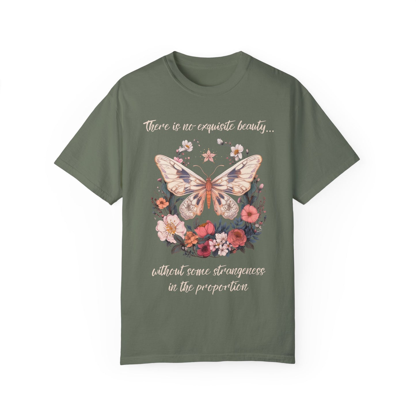 Edgar Allan Poe Butterfly Shirt