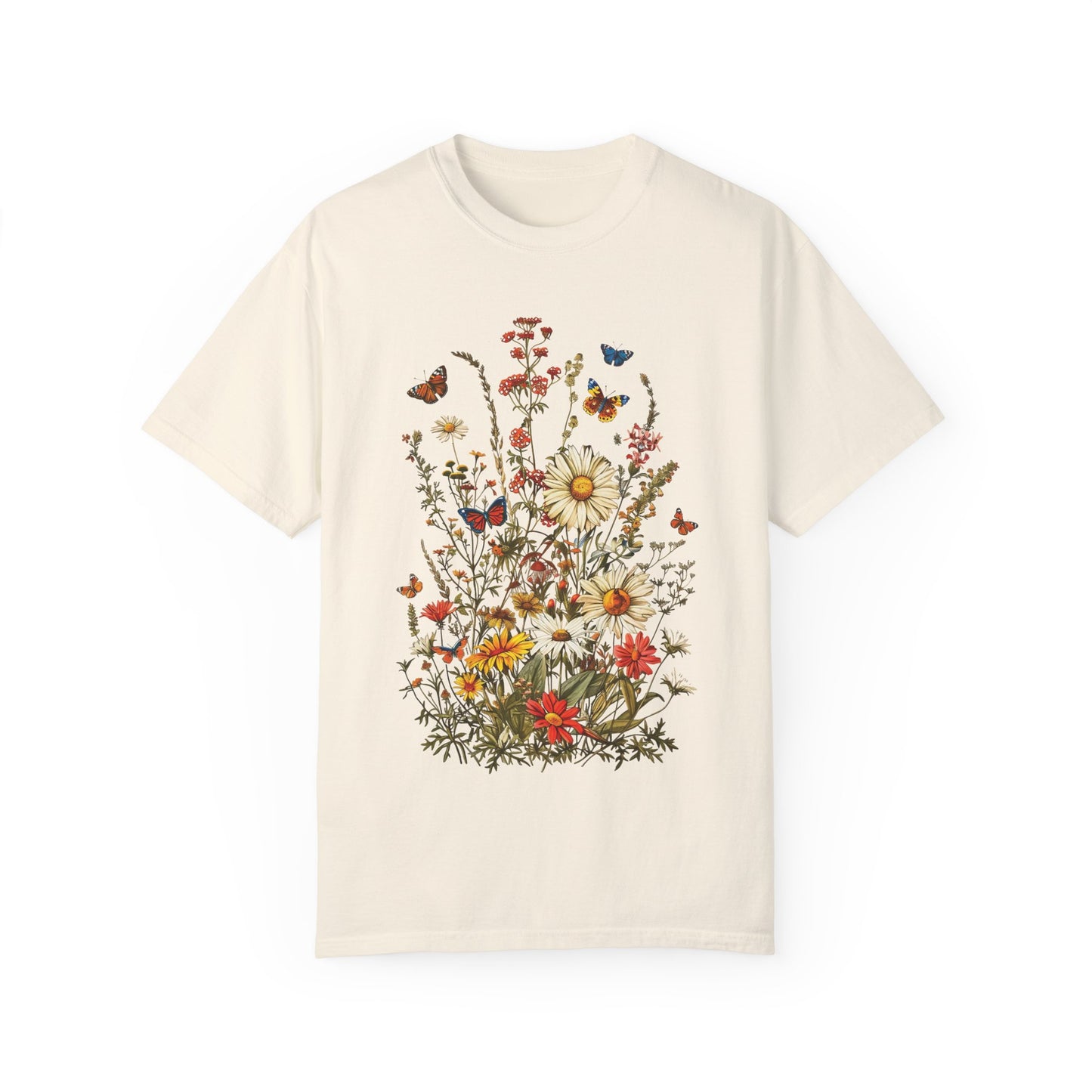 Wildflowers Butterflies Shirt