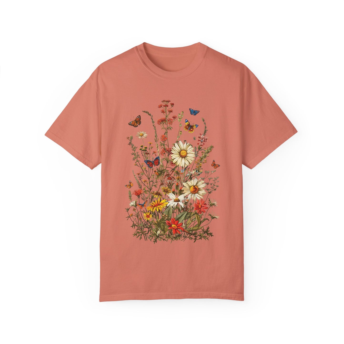 Wildflowers Butterflies Shirt