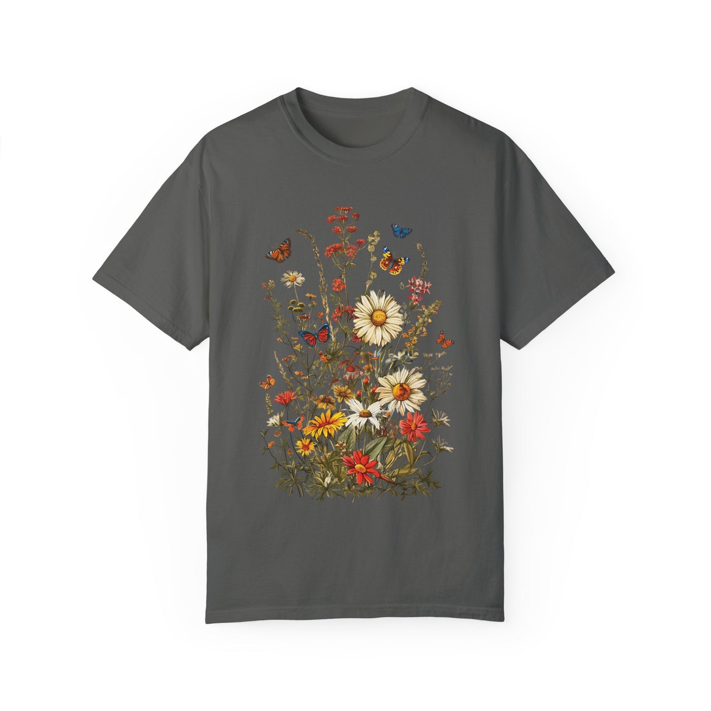 Wildflowers Butterflies Shirt