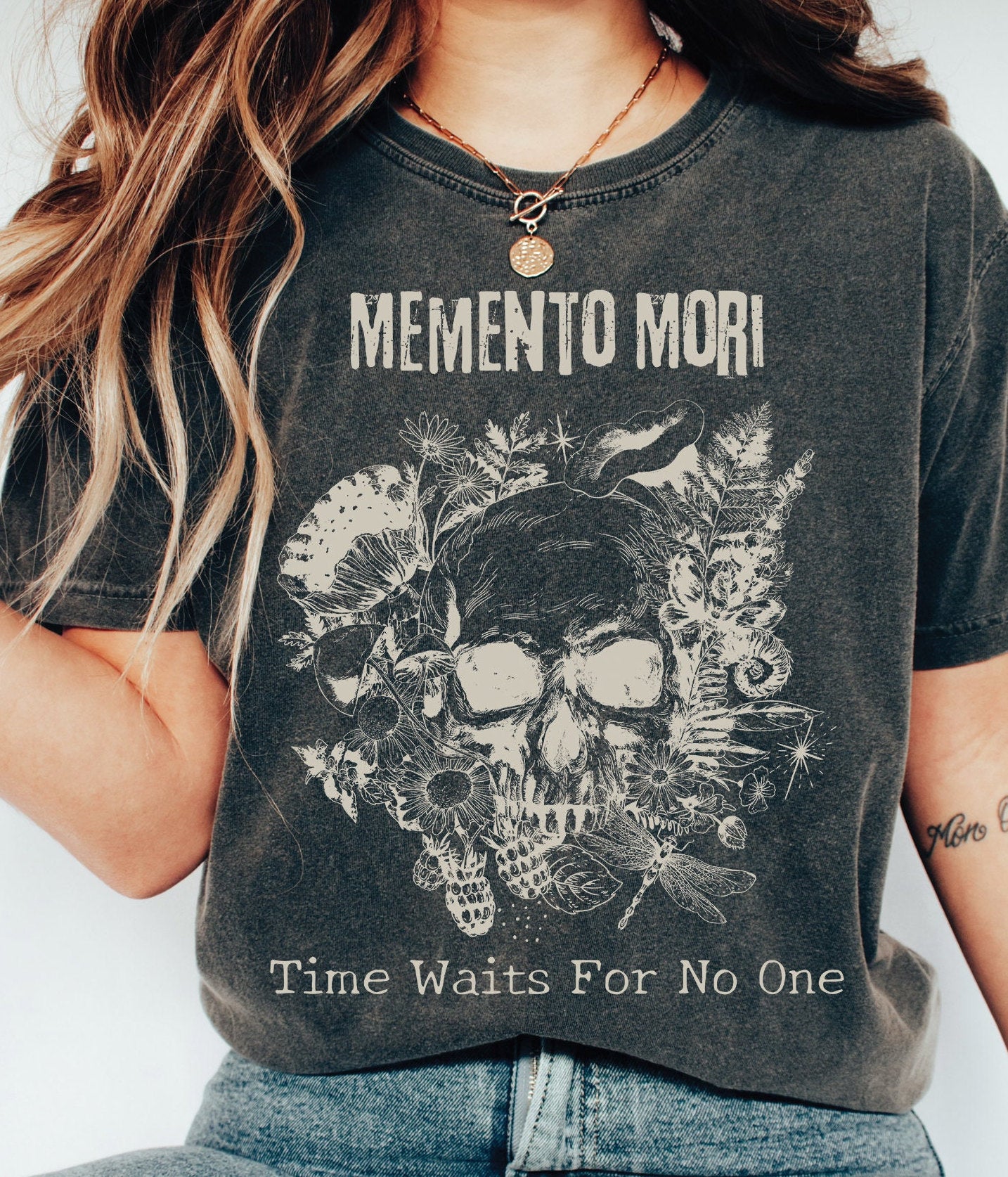 Memento Mori Skull Shirt