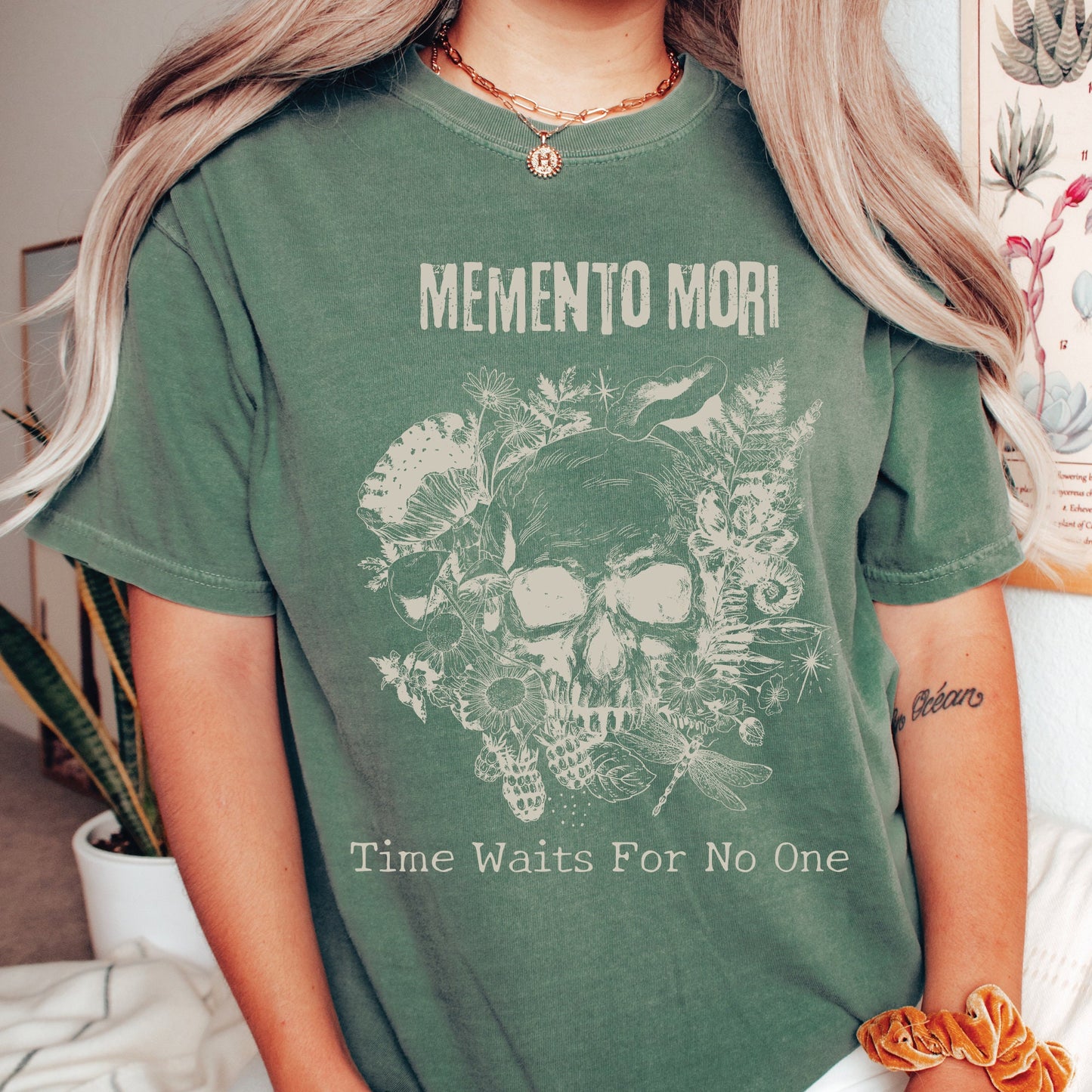 Memento Mori Skull Shirt