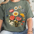 Wildflowers Boho T-Shirt