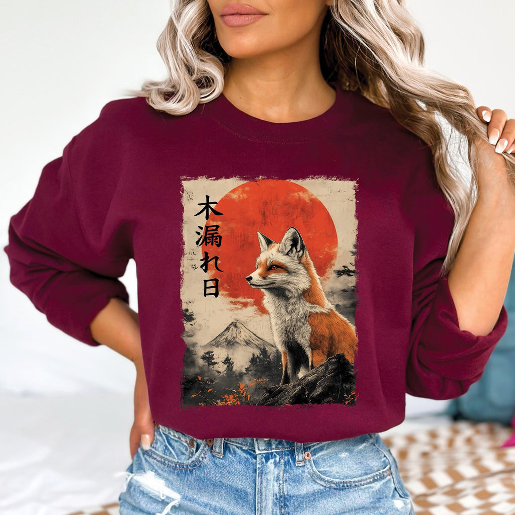 Japanese Fox Sweatshirt