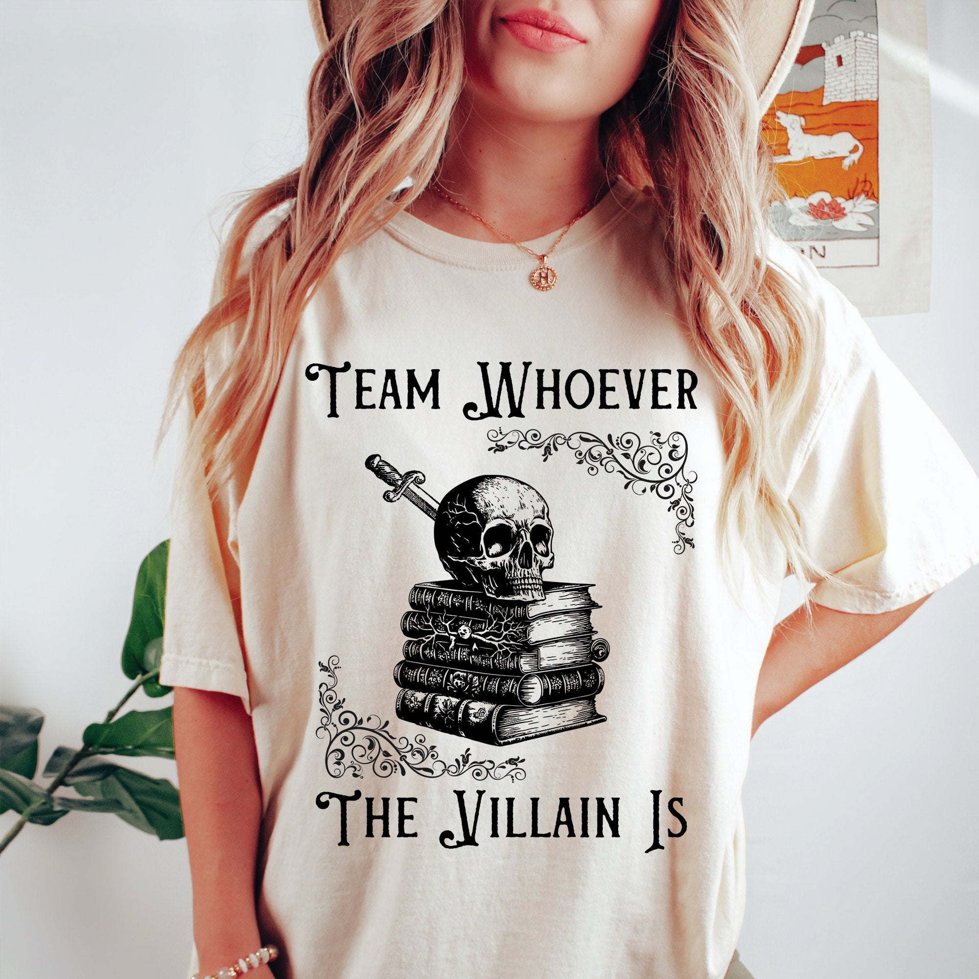 Team Villain Bookish Shirt