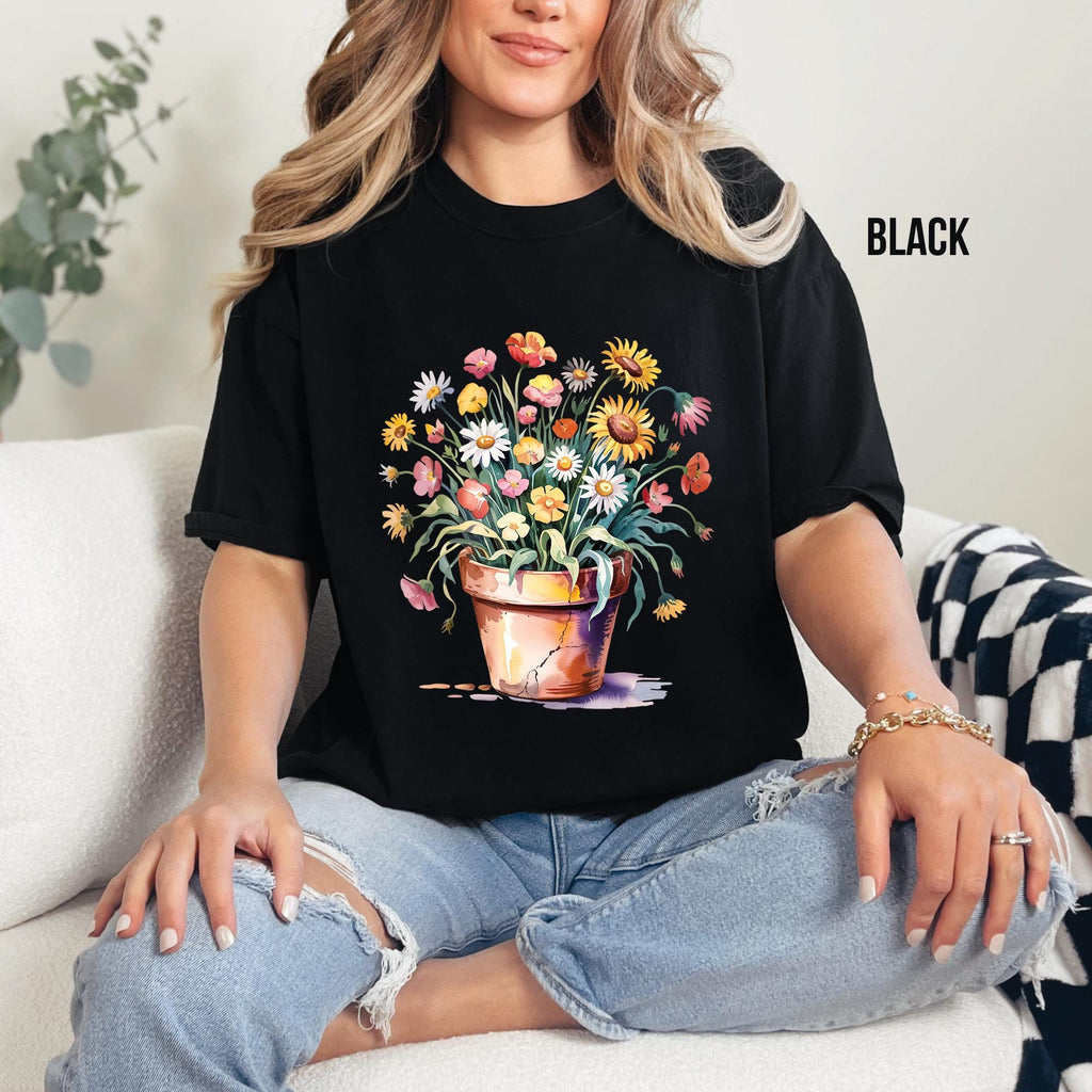 Flower Pot Gardener Shirt