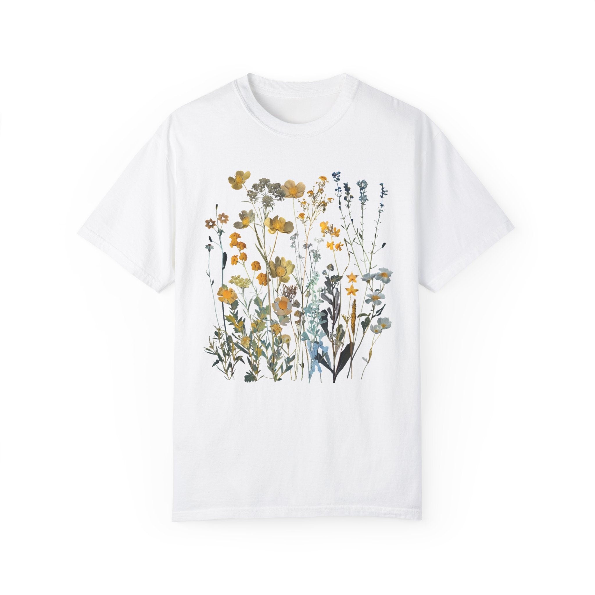 Boho Wildflowers Comfort Colors Shirt