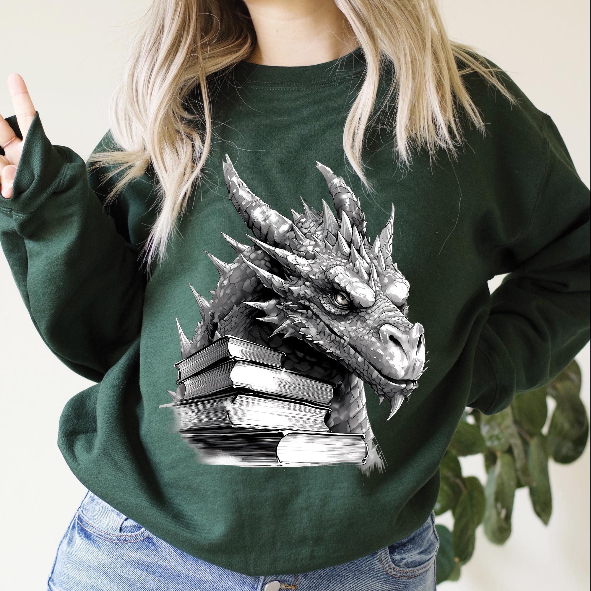 Book Dragon Sweatshirt
