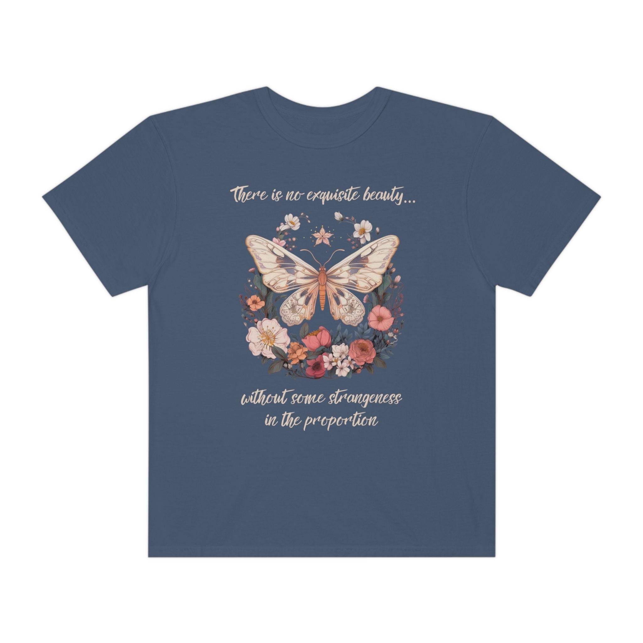 Edgar Allan Poe Butterfly T-Shirt