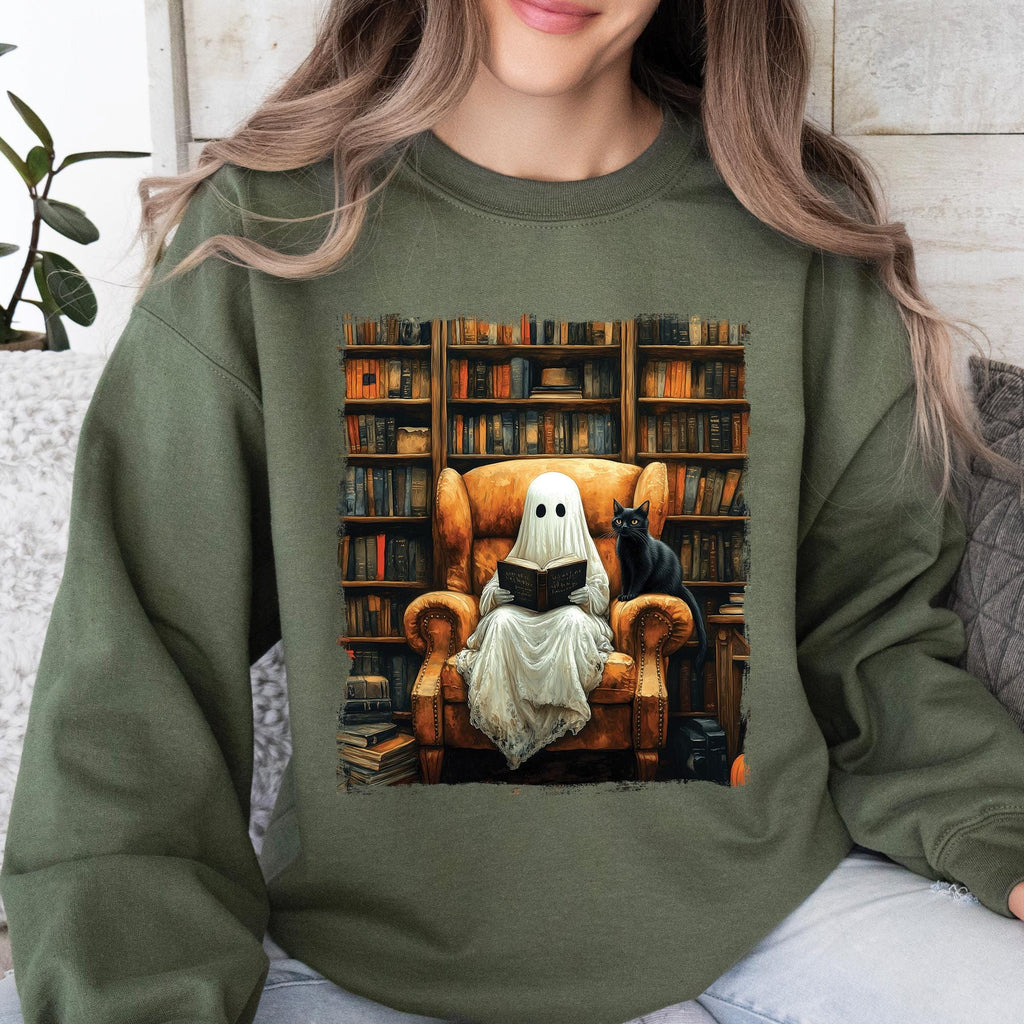 Ghost Books Reader Sweatshirt