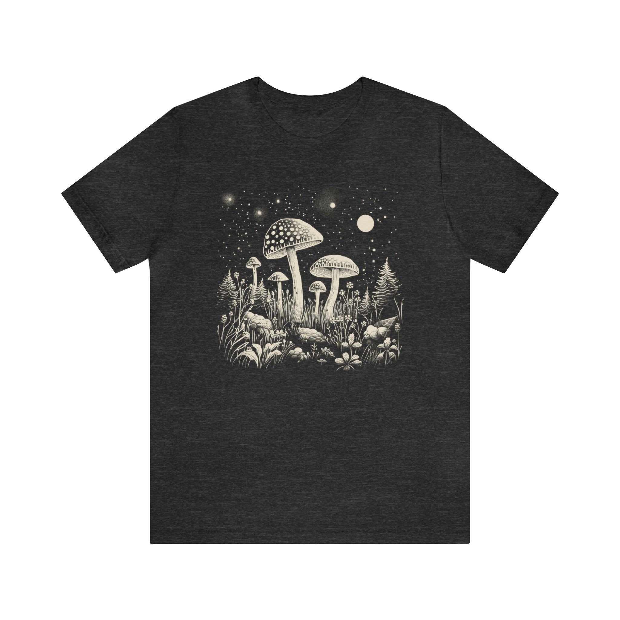 Mushroom Celestial Goblincore T-Shirt