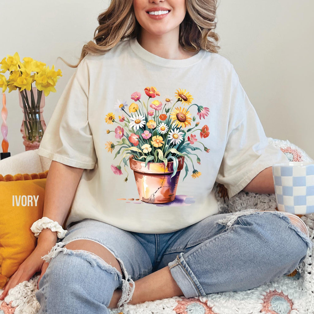 Flower Pot Gardener Shirt