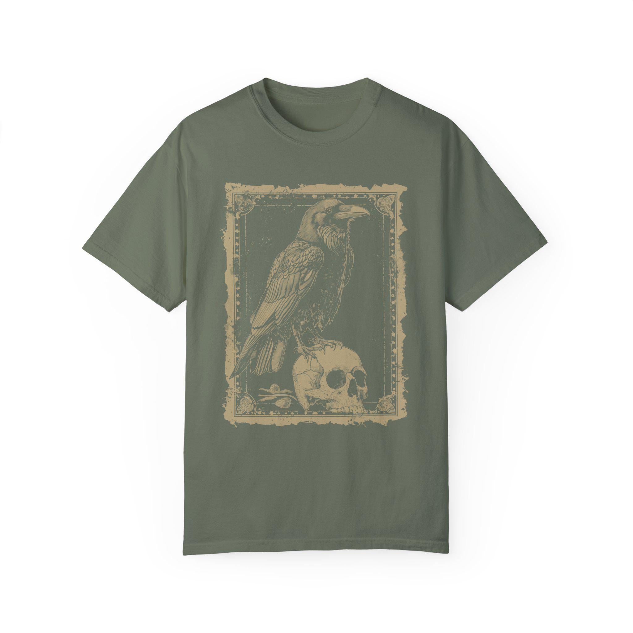 Raven Tarot Card T-Shirt