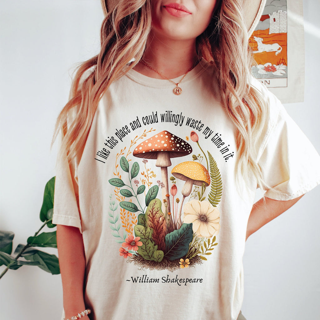 Shakespeare Mushroom T-Shirt