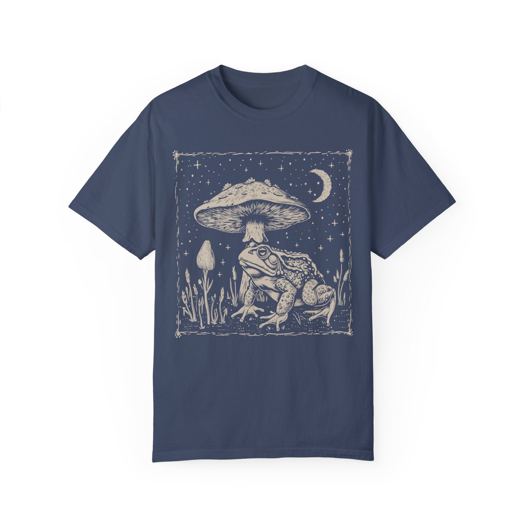 Celestial Frog Mushroom Shirt