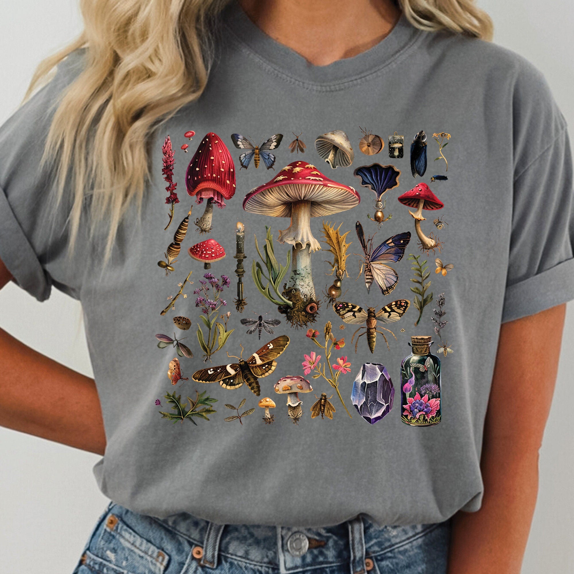 Vintage Mushroom Toadstool Shirt