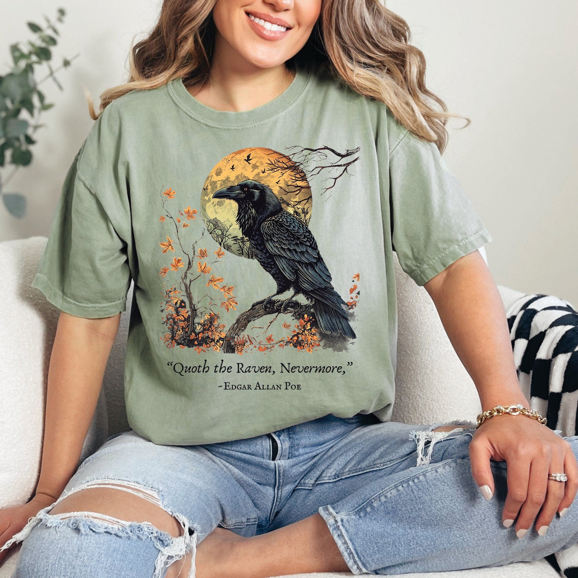 The Raven Edgar Allan Poe T-Shirt