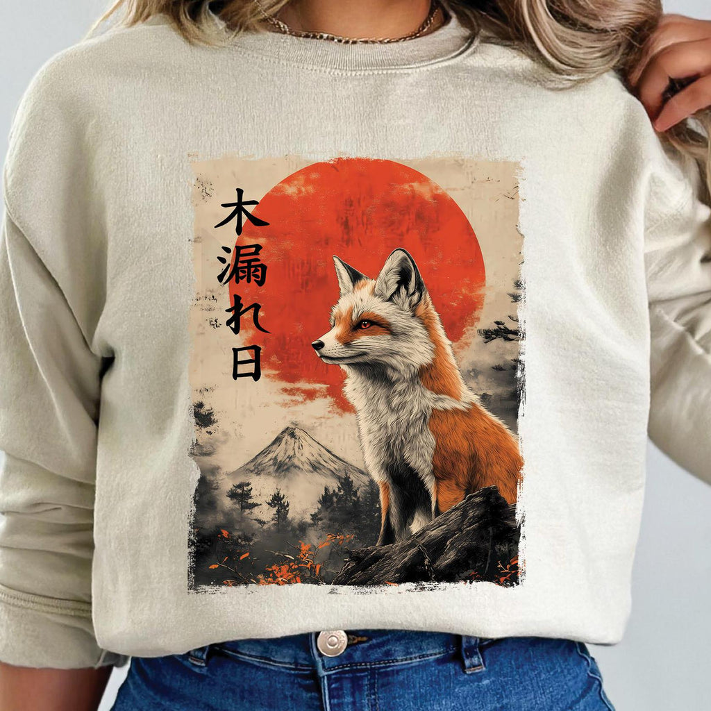 Japanese Fox Sweatshirt