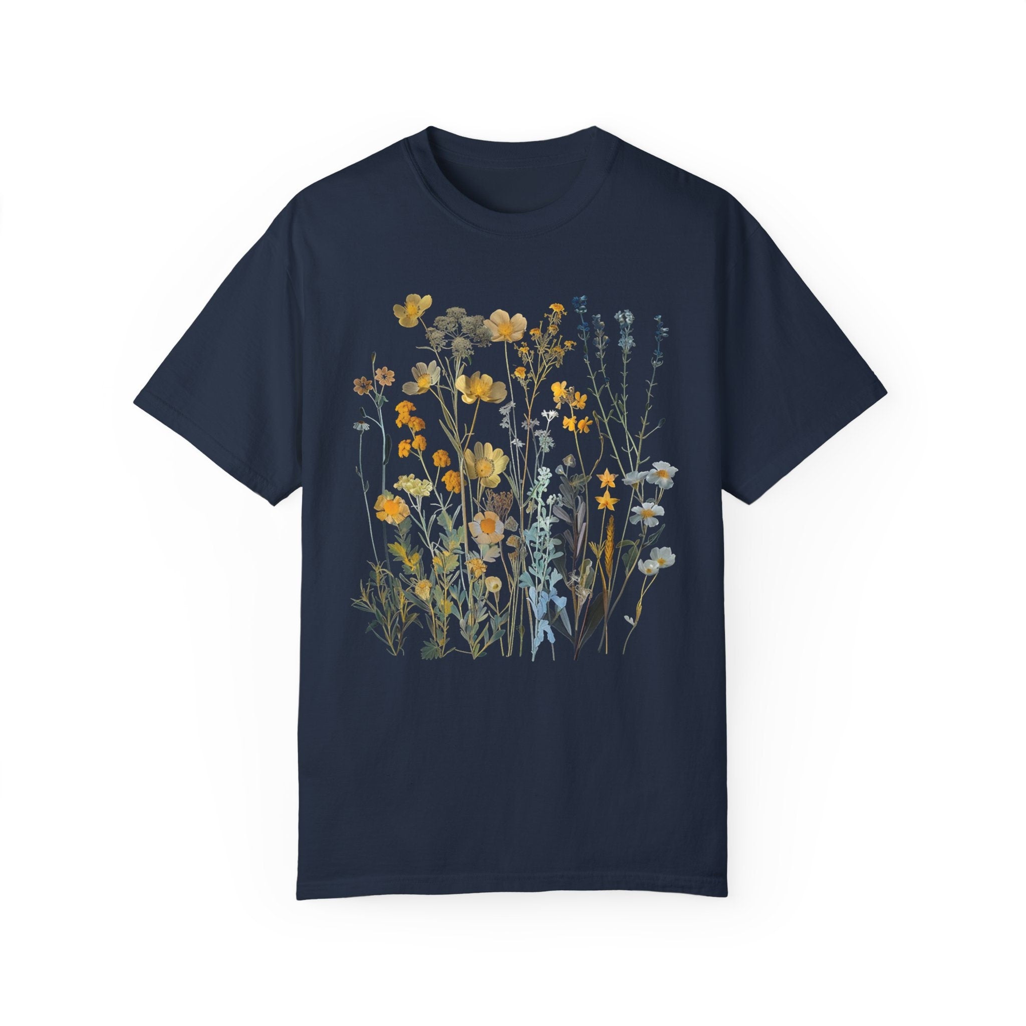 Boho Wildflowers Comfort Colors Shirt