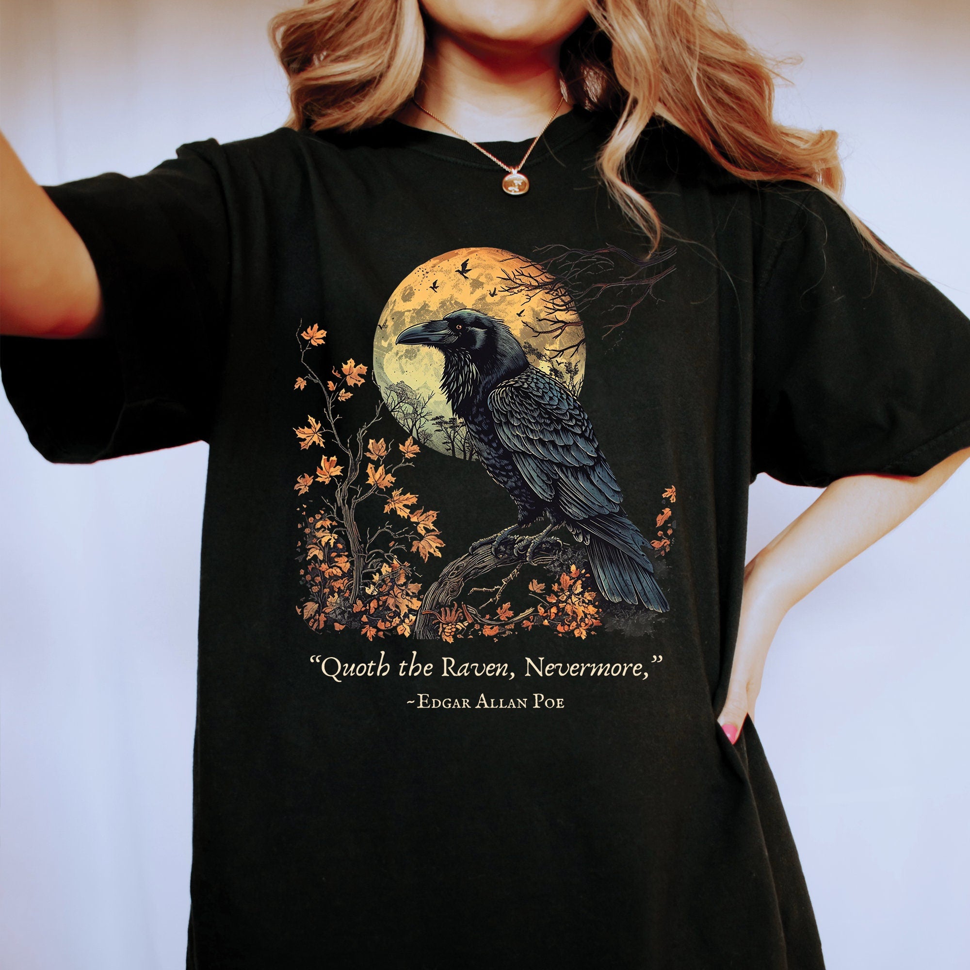 The Raven Edgar Allan Poe T-Shirt