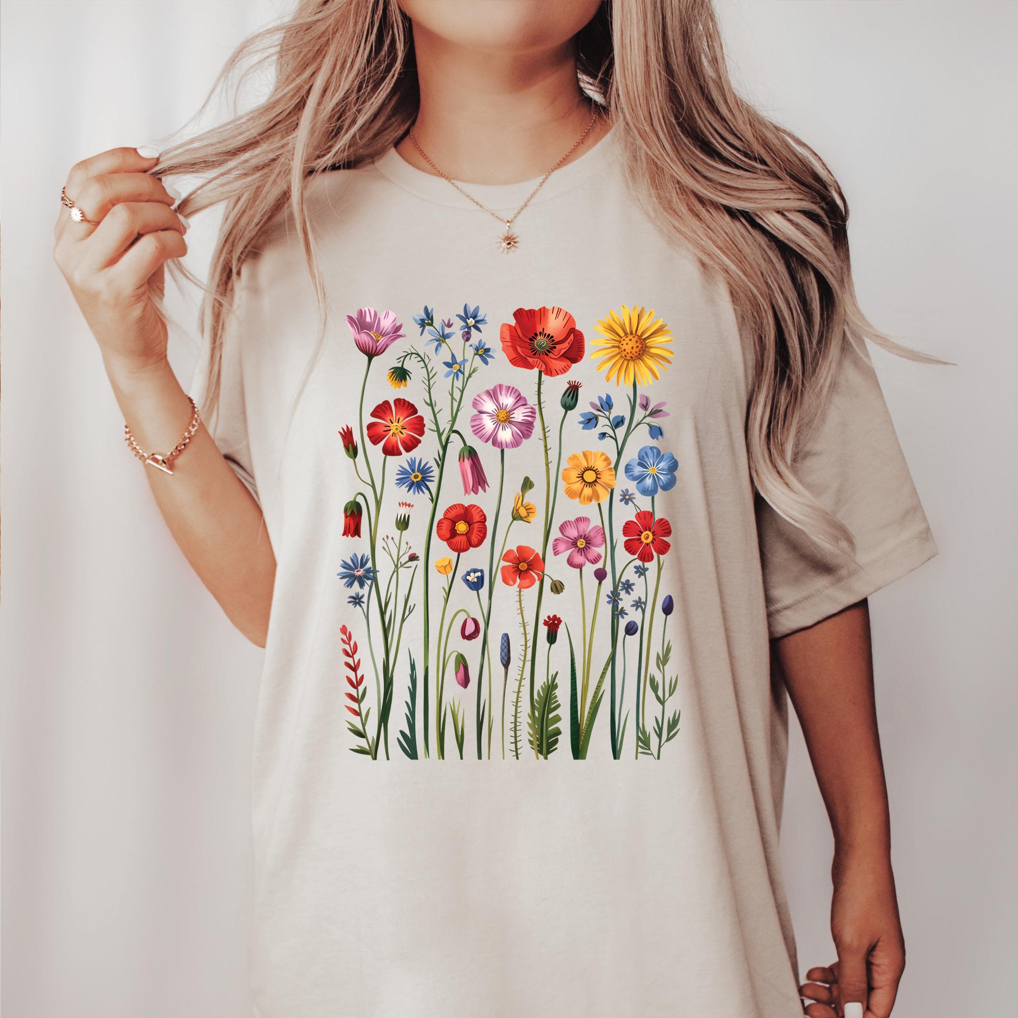 Boho Wildflower T-Shirt