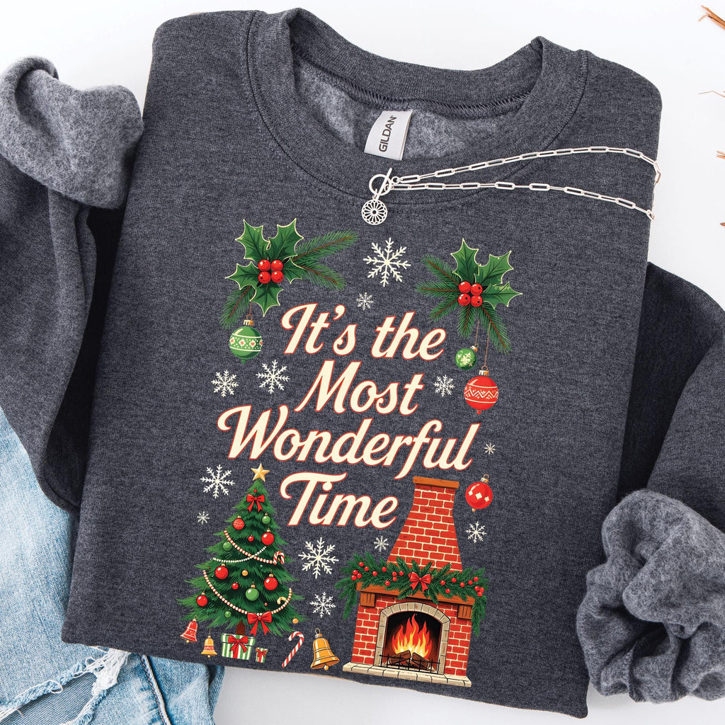 It's the Most Wonderful Time of The Year Christmas Sweatshirt