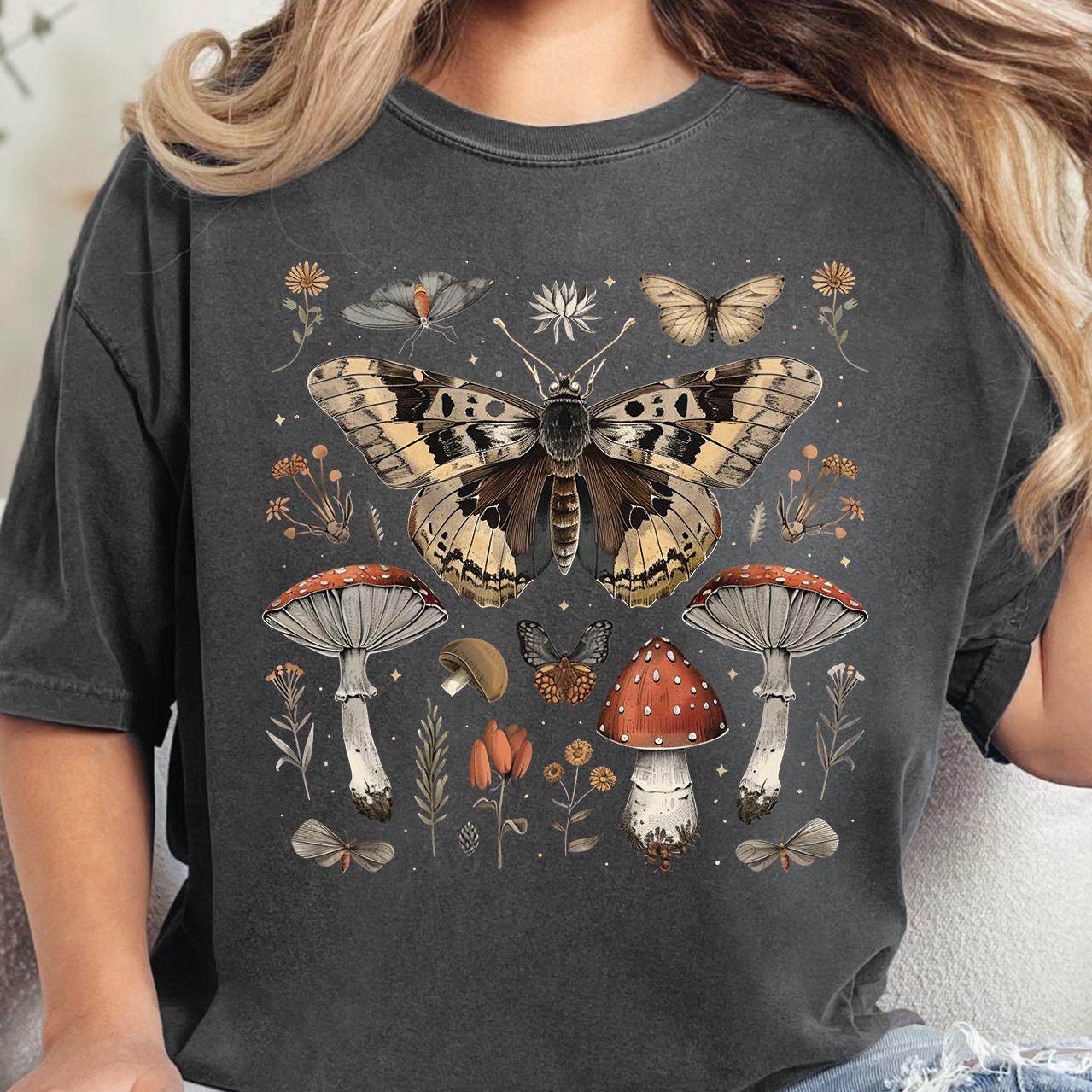 Cottagecore Moth Shirt
