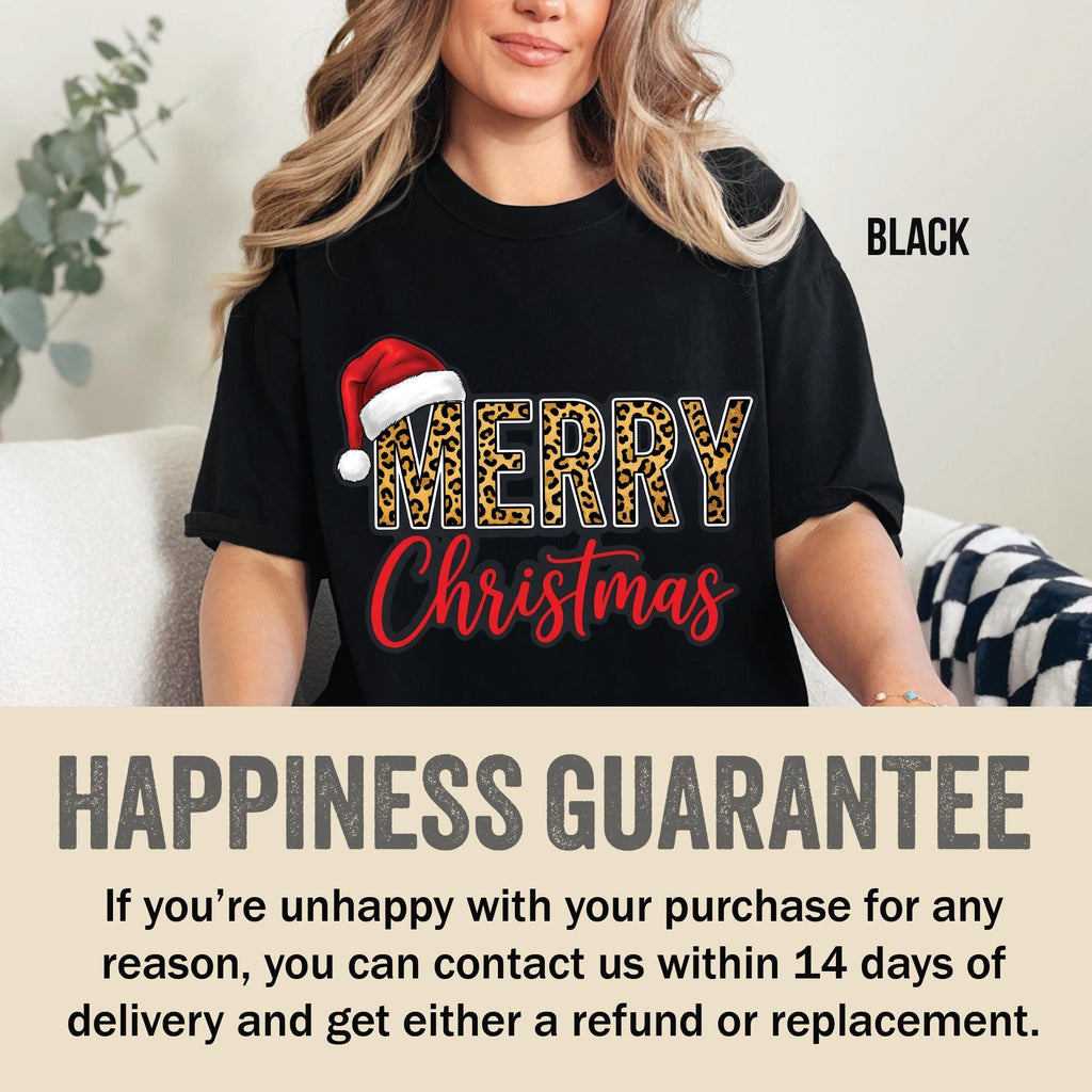 Leopard Merry Christmas T-Shirt