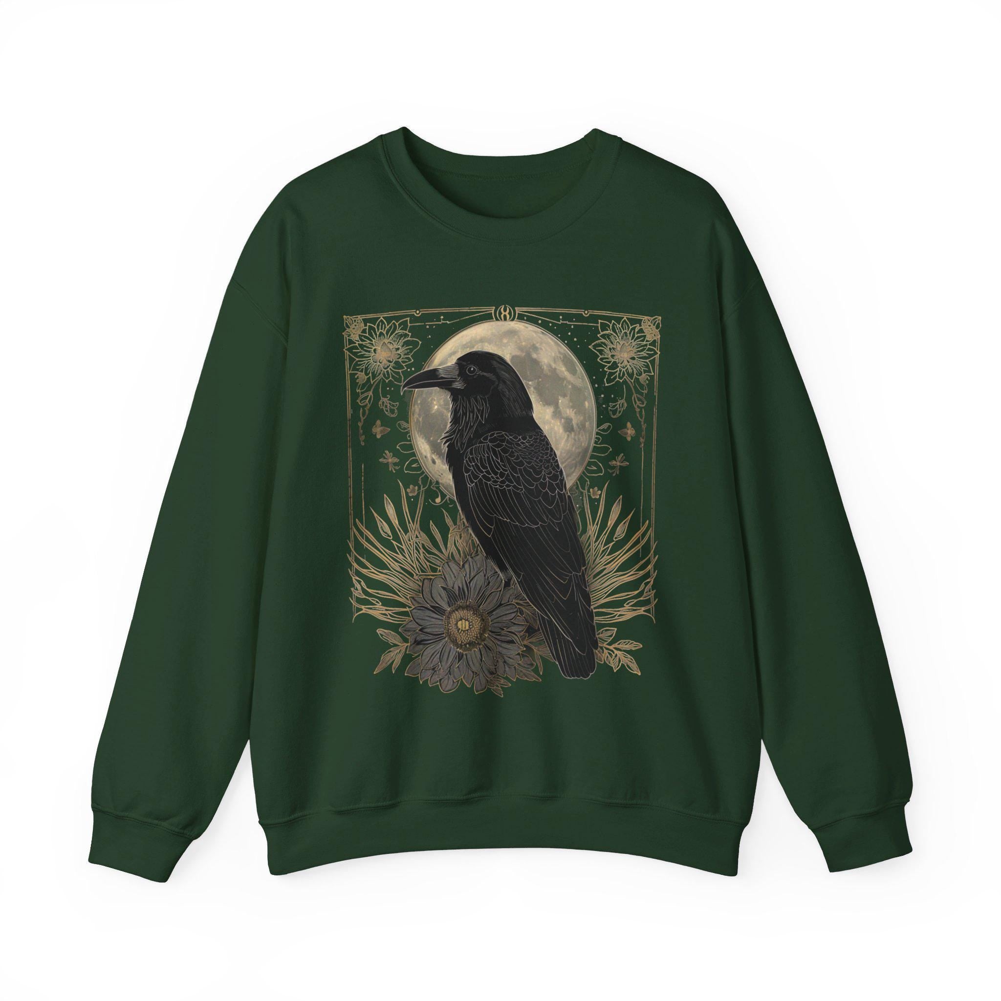 Gothic Raven Sweatshirt
