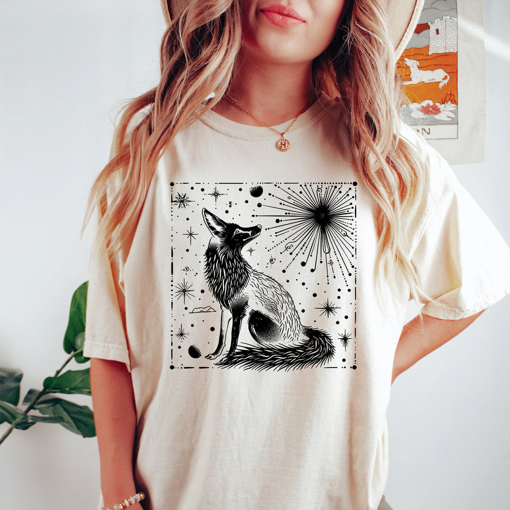 Vintage Fox Celestial T-Shirt