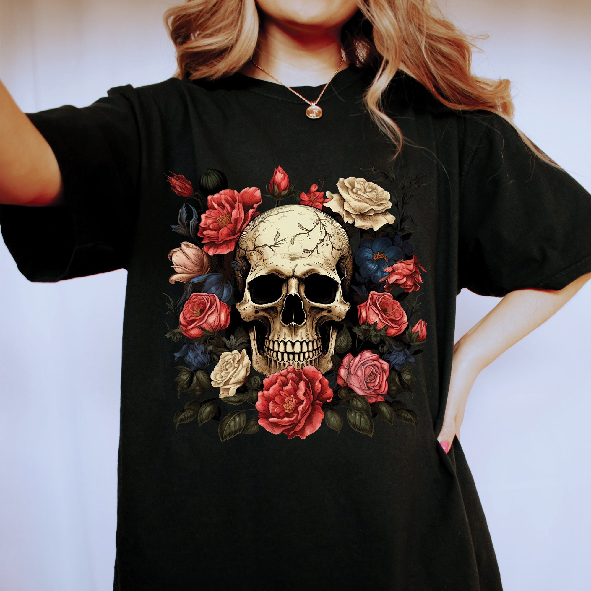 Skull Roses T-Shirt