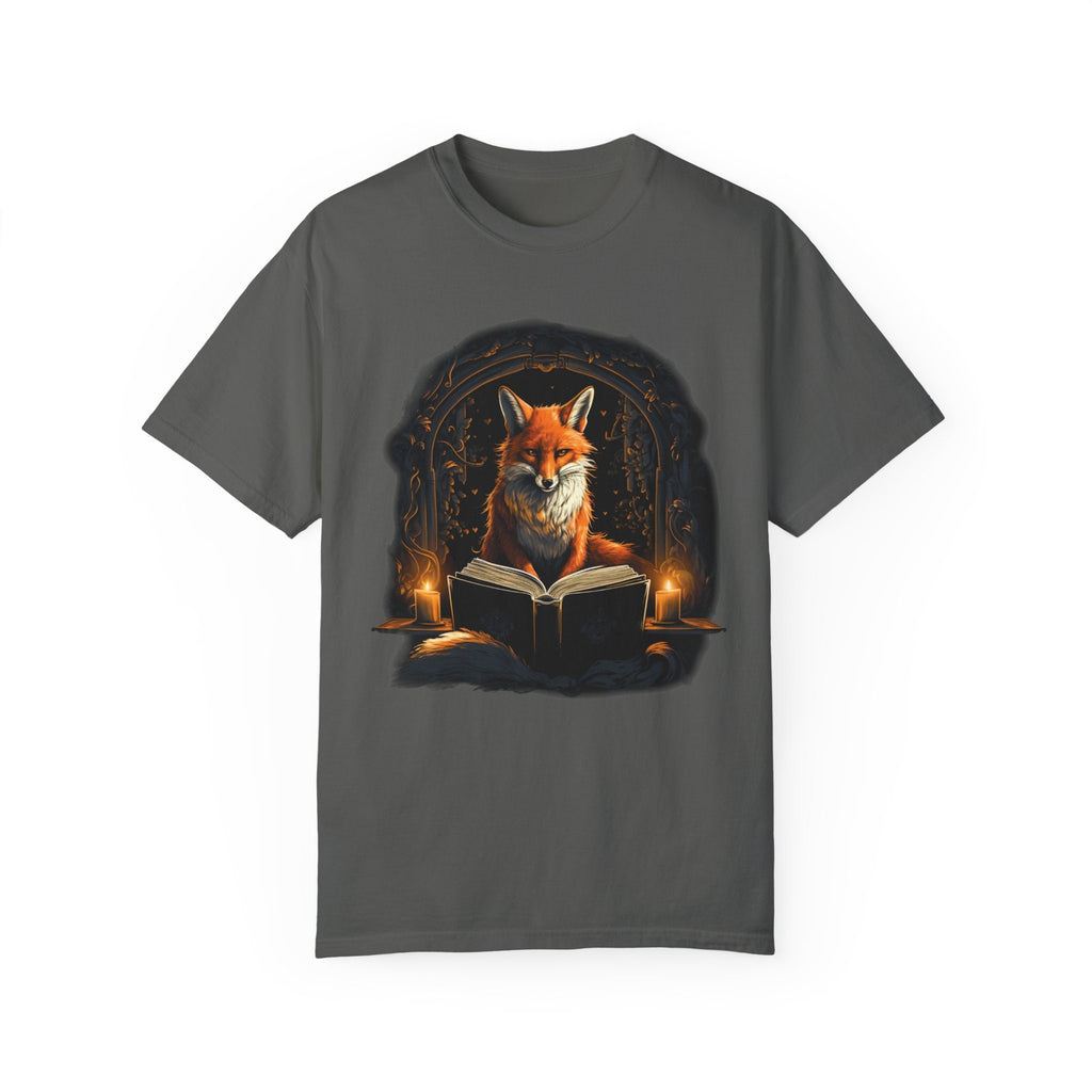 Fox Reading Book T-Shirt