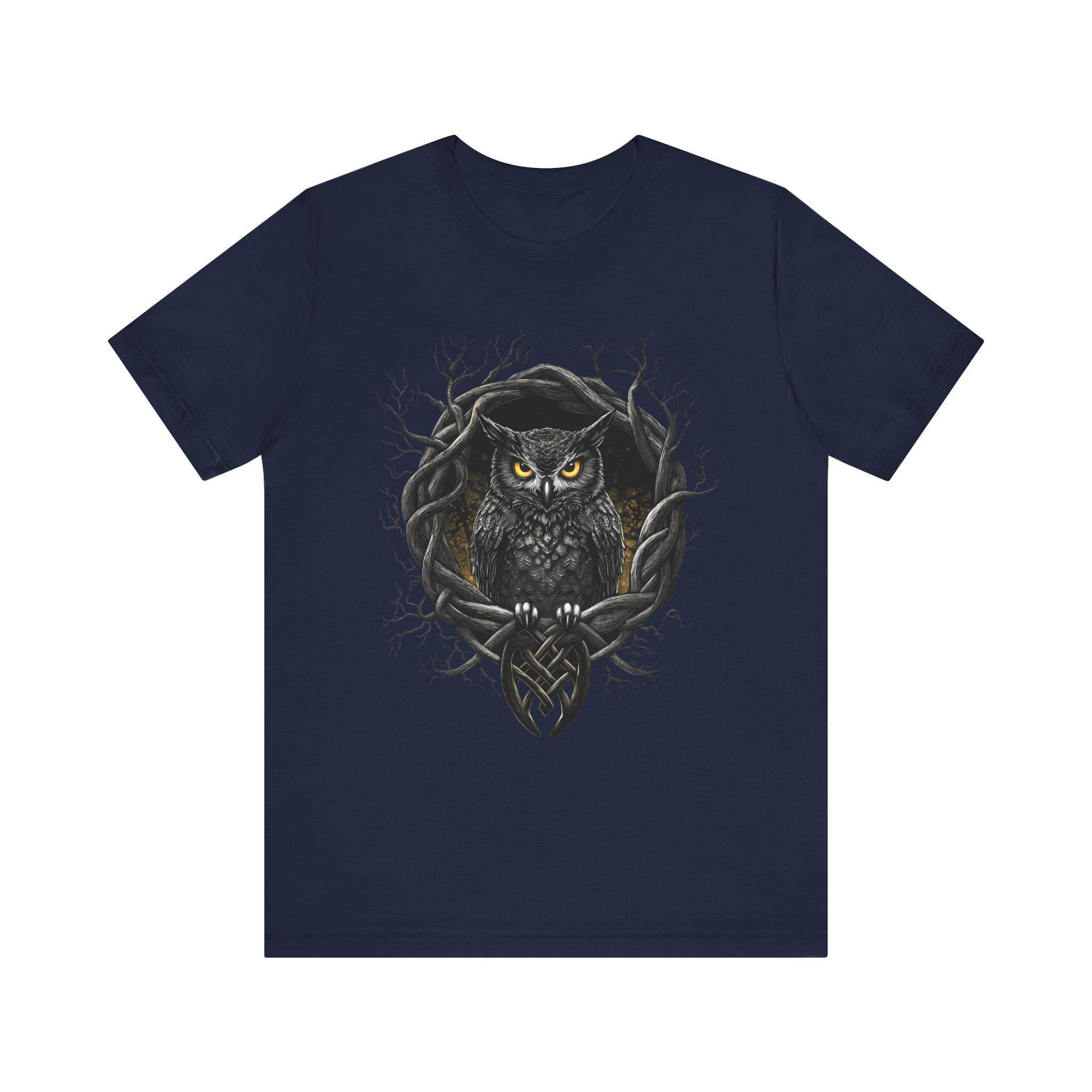 Tree of Life Celtic Owl T-Shirt