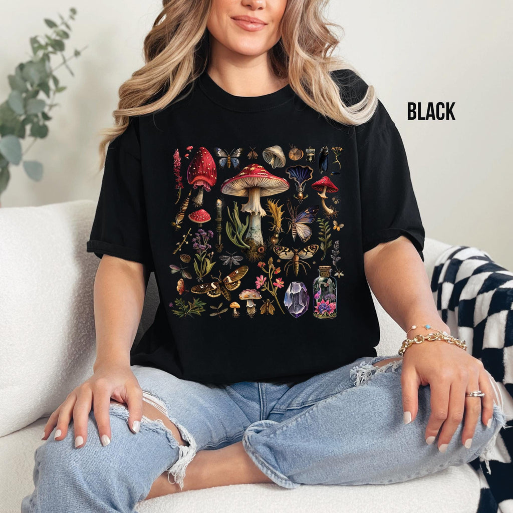 Vintage Mushroom Graphic Shirt
