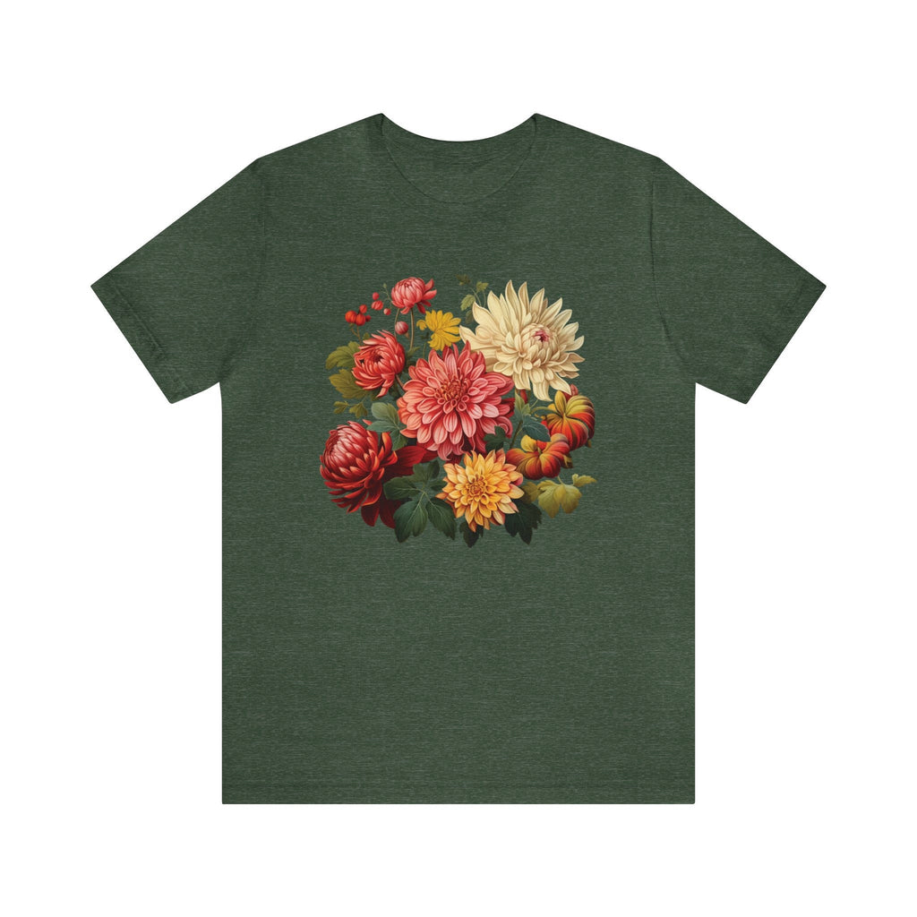 Dahlias Floral Shirt