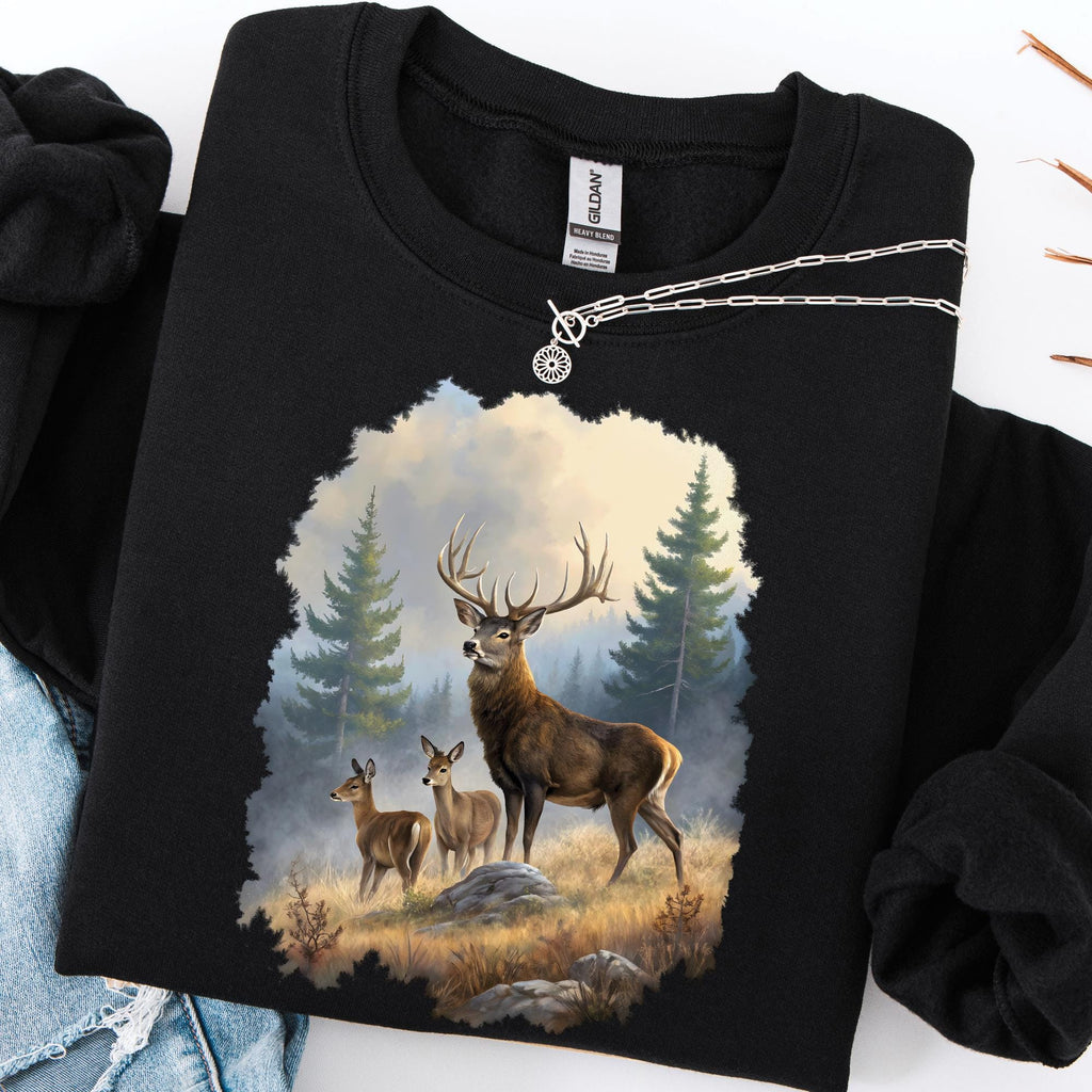 Vintage Deer Sweatshirt