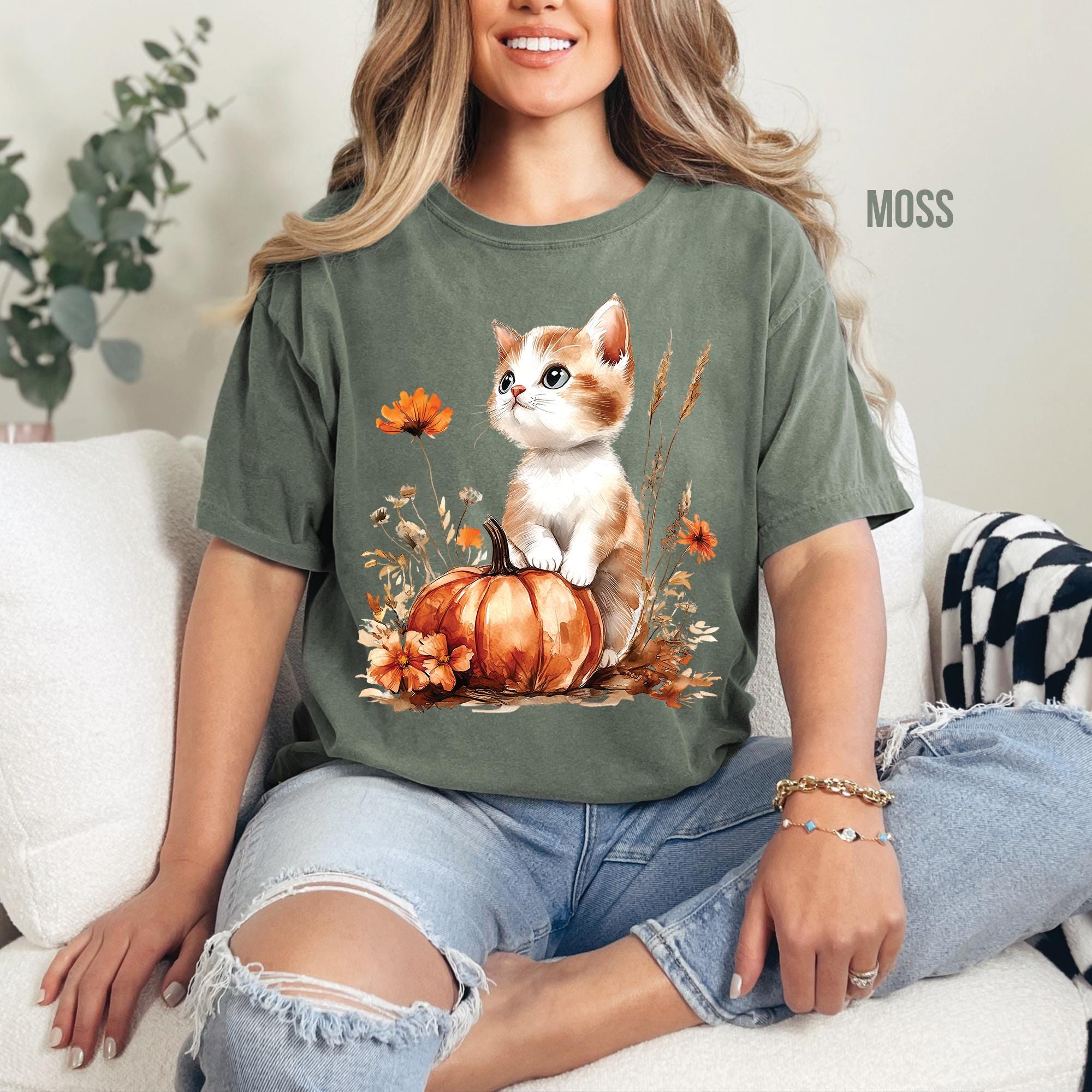 Pumpkin Kitten T-Shirt