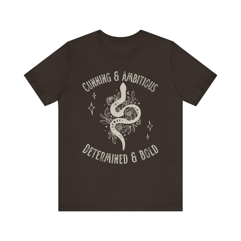 Mystical Snake & Roses Wizard School T-Shirt