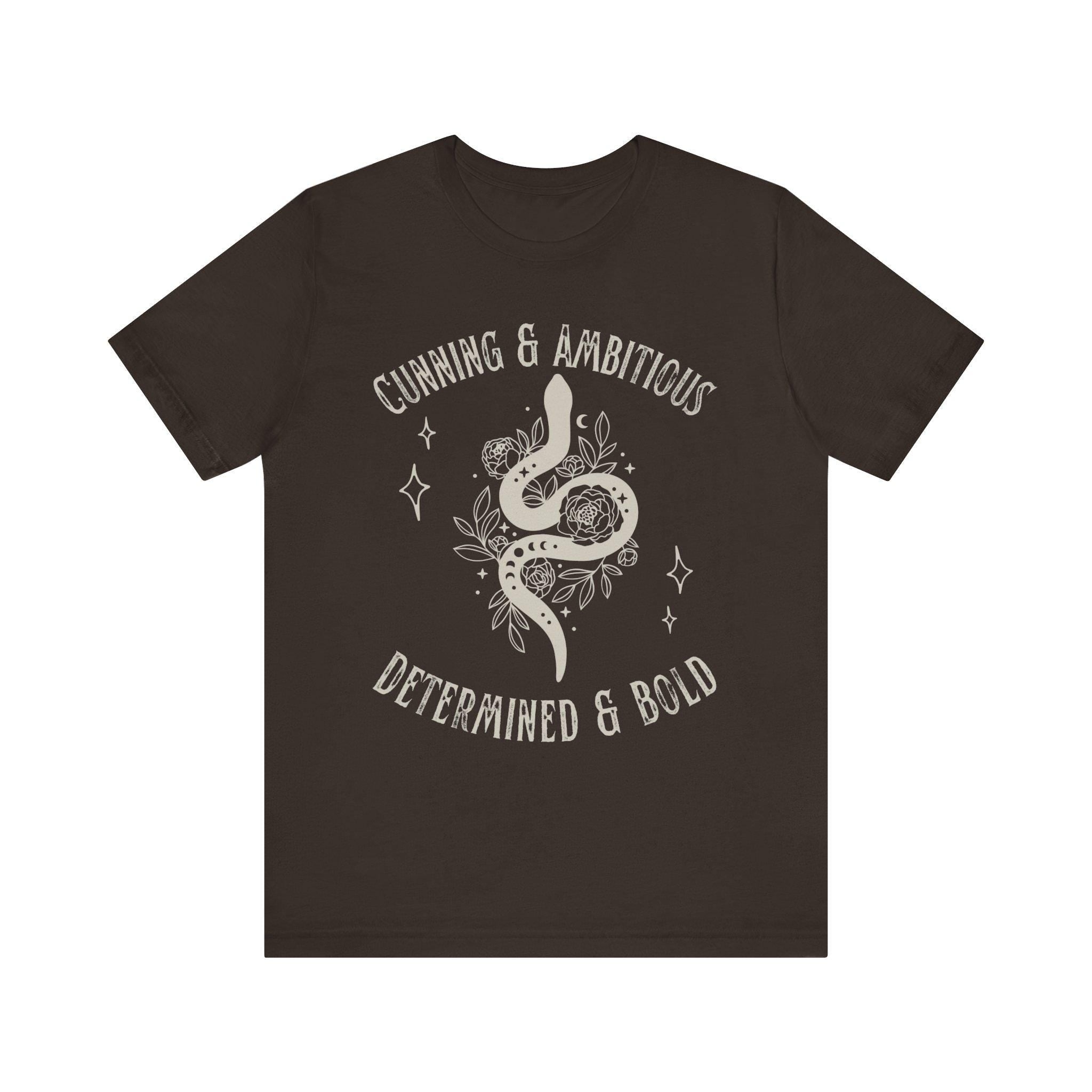 Mystical Snake & Roses Wizard School T-Shirt