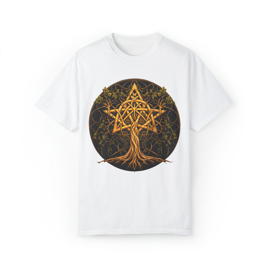 Vintage Wiccan Alchemy Tree Shirt