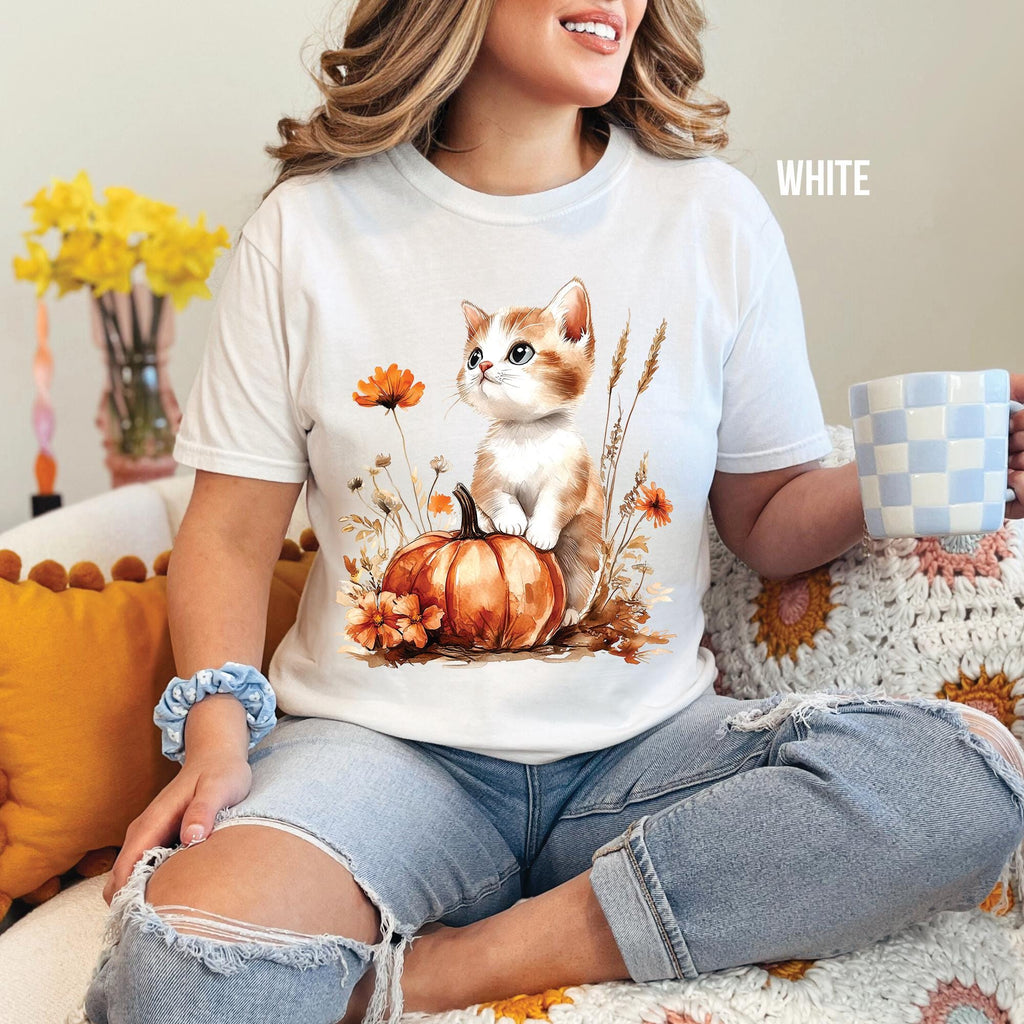 Pumpkin Kitten T-Shirt