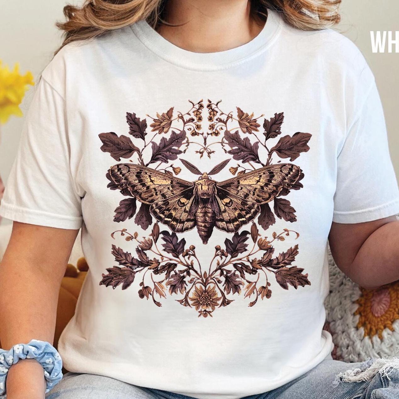 Vintage Moth Cottagecore T-Shirt