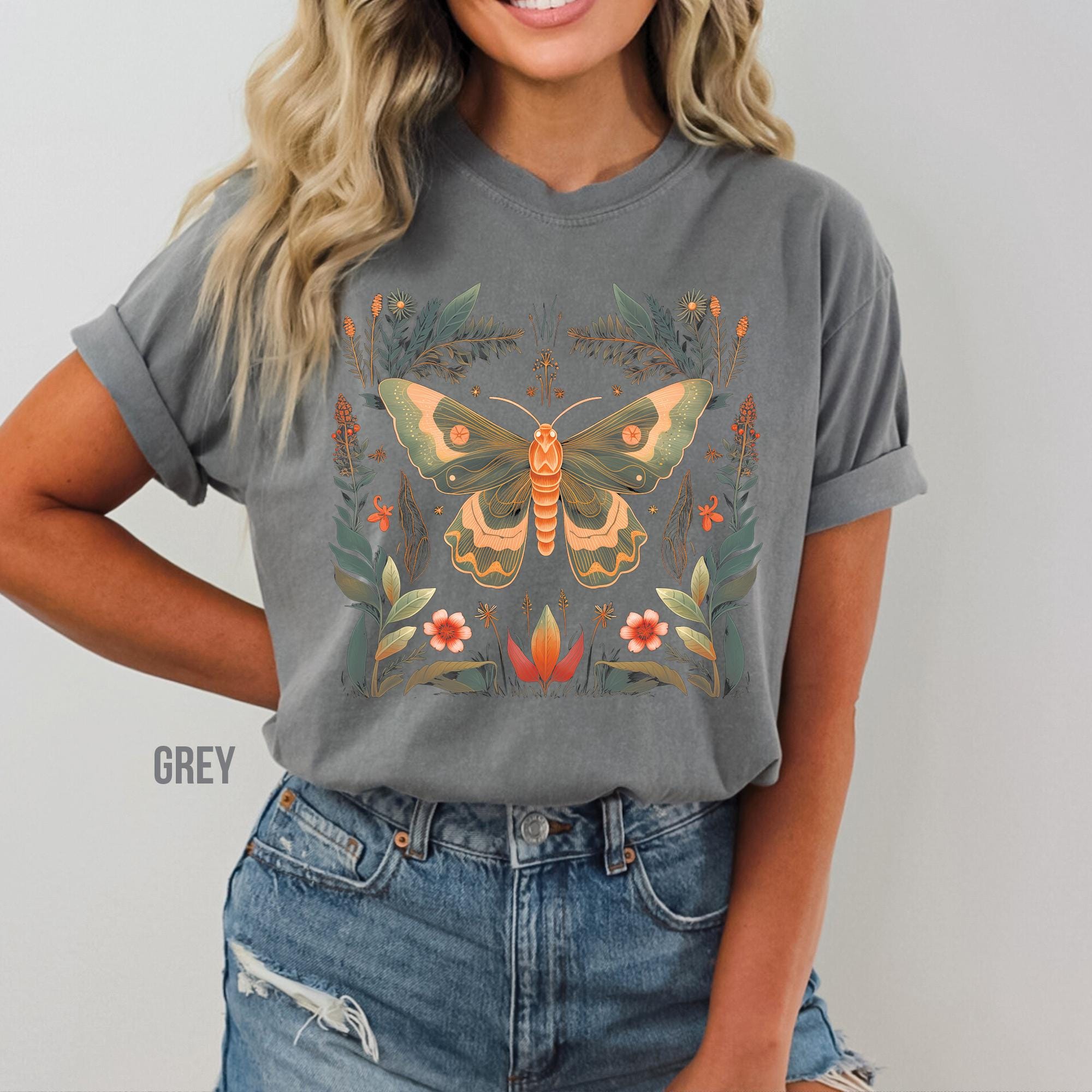 Cottagecore Moth T-Shirt