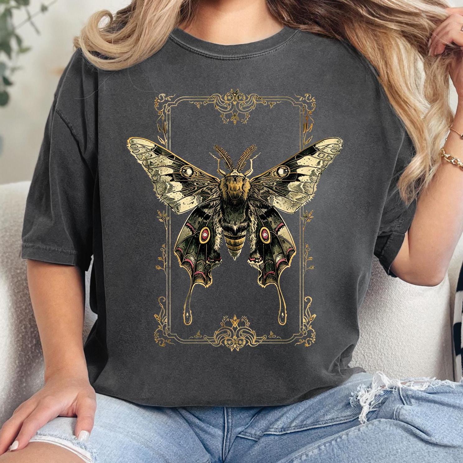 Moth Graphic T-Shirt